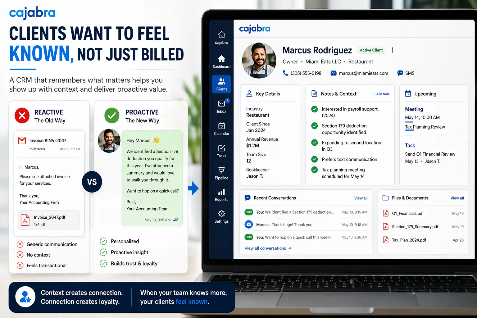 Clients Want to Feel Known, Not Just Billed
