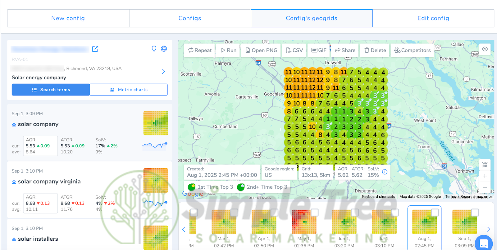 Google Maps rankings