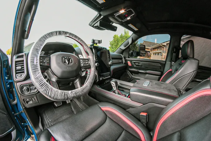 Detailed Ram TRX interior