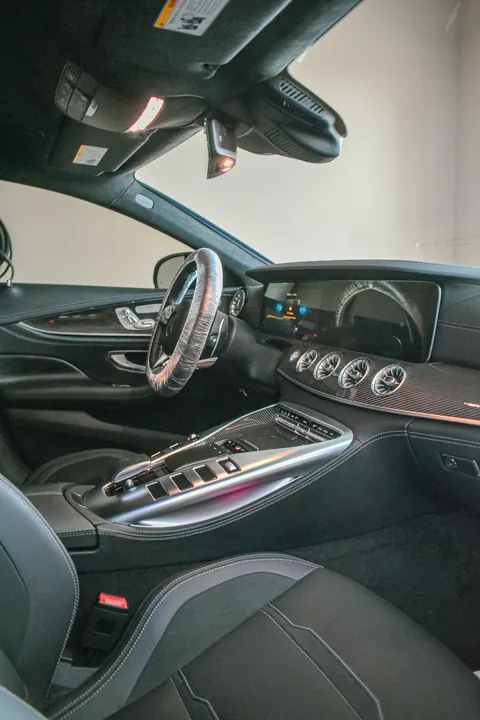 Detailed Mercedes-AMG GT interior