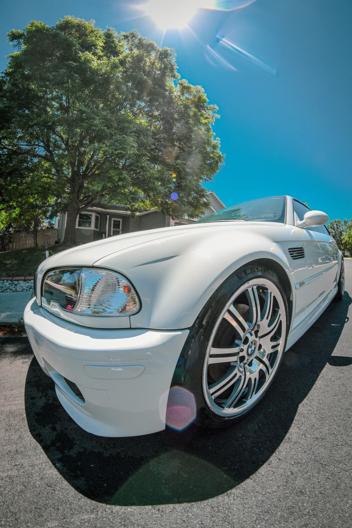 Silver BMW convertible exterior from the ACS photo collection