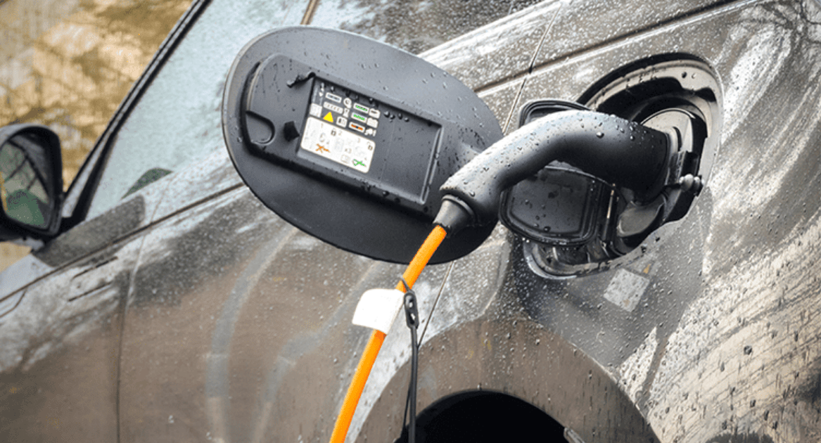 Make sure to check all parts of your EV charger for water