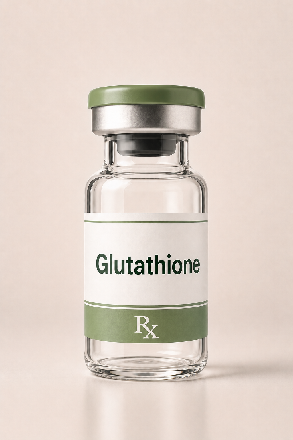 Glutathione treatment vial