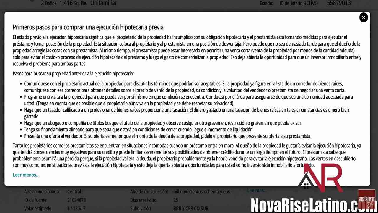 Primeros pasos para comprar una ejecución hipotecaria previa