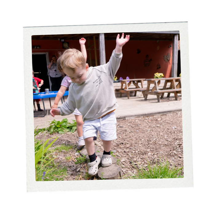 Children playing outside
