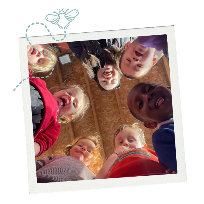 Preschool children in nursery