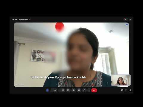 Video testimonial from Neha