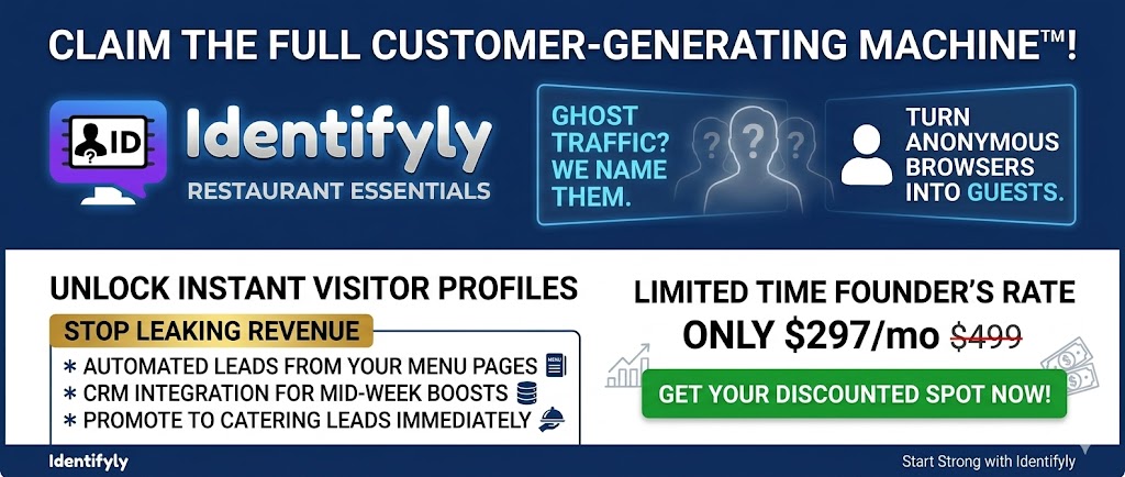 Identifyly Restaurant Essentials LTO