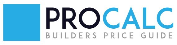 ProCalc Builders Price Guide