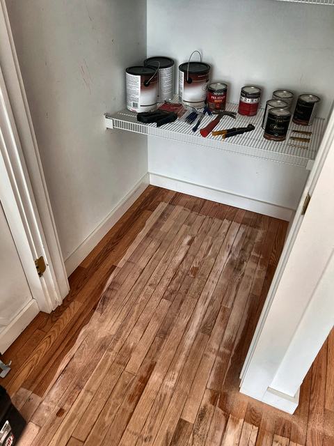 WoodHausWorks completed carpentry and tile project