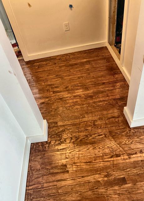 WoodHausWorks completed carpentry and tile project