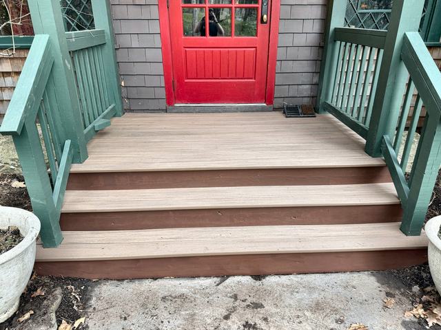 WoodHausWorks completed carpentry and tile project