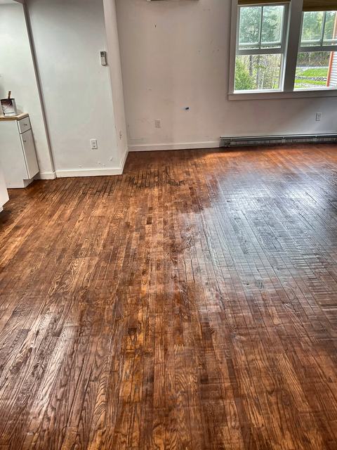 WoodHausWorks completed carpentry and tile project