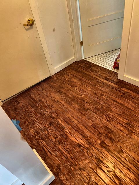 WoodHausWorks completed carpentry and tile project