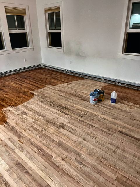 WoodHausWorks completed carpentry and tile project