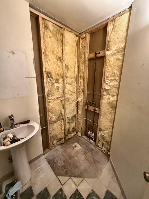 WoodHausWorks completed carpentry and tile project