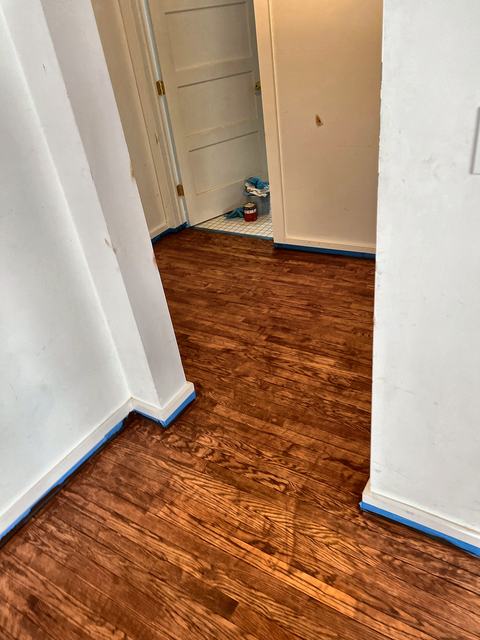 WoodHausWorks completed carpentry and tile project
