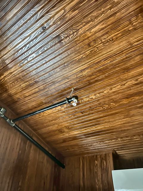WoodHausWorks completed carpentry and tile project