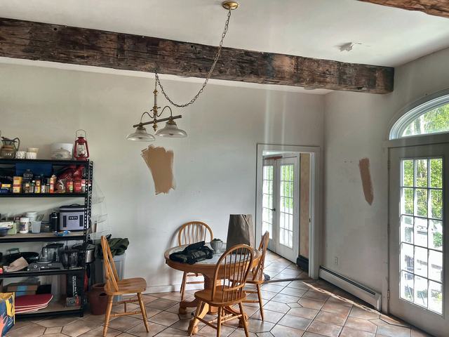 WoodHausWorks completed carpentry and tile project