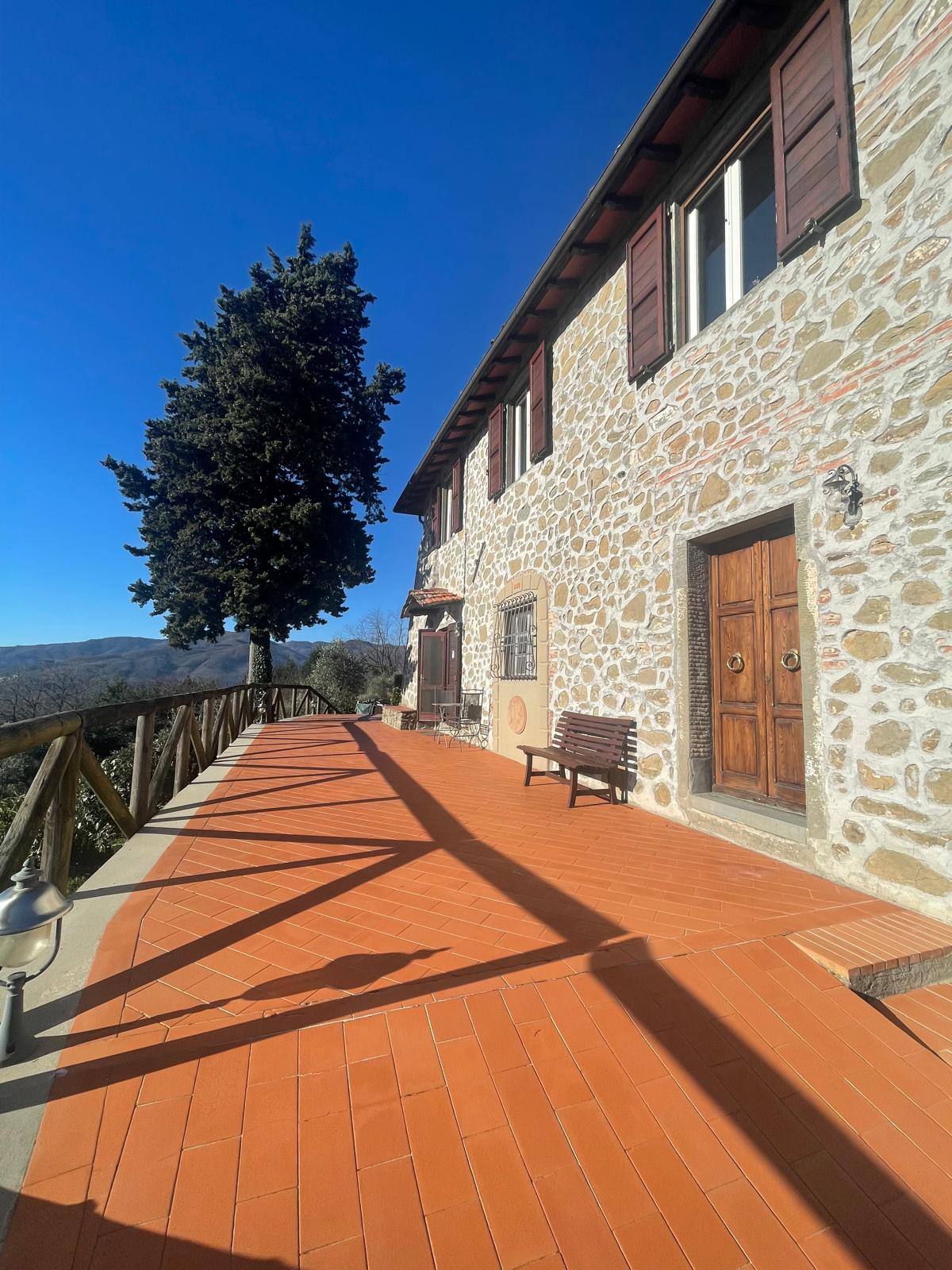 Villa exterior front view