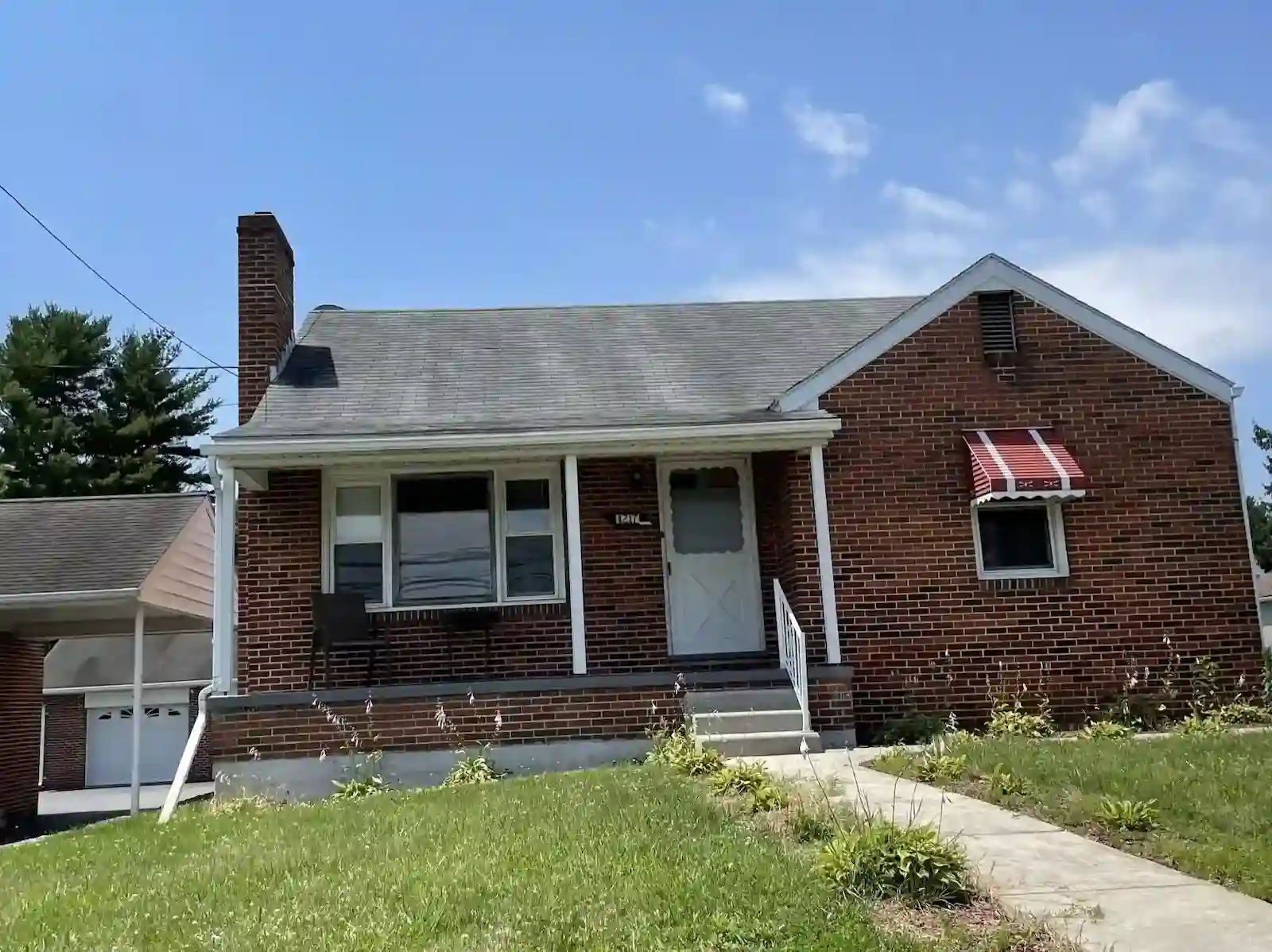 roof replacement before in Salem Avenue neighborhood, Hagerstown MD