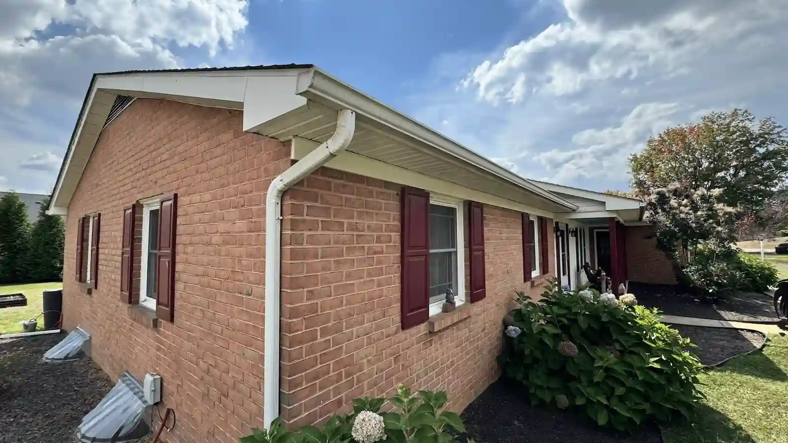 Gutters & Trim Before in Robinwoodneighborhood, Hagerstown MD