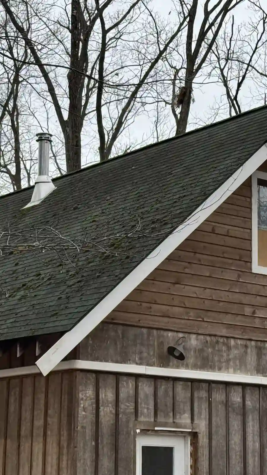 Black Ankle Road — Large Roof Replacement Before
