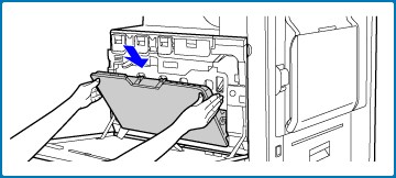 replace waste toner 5