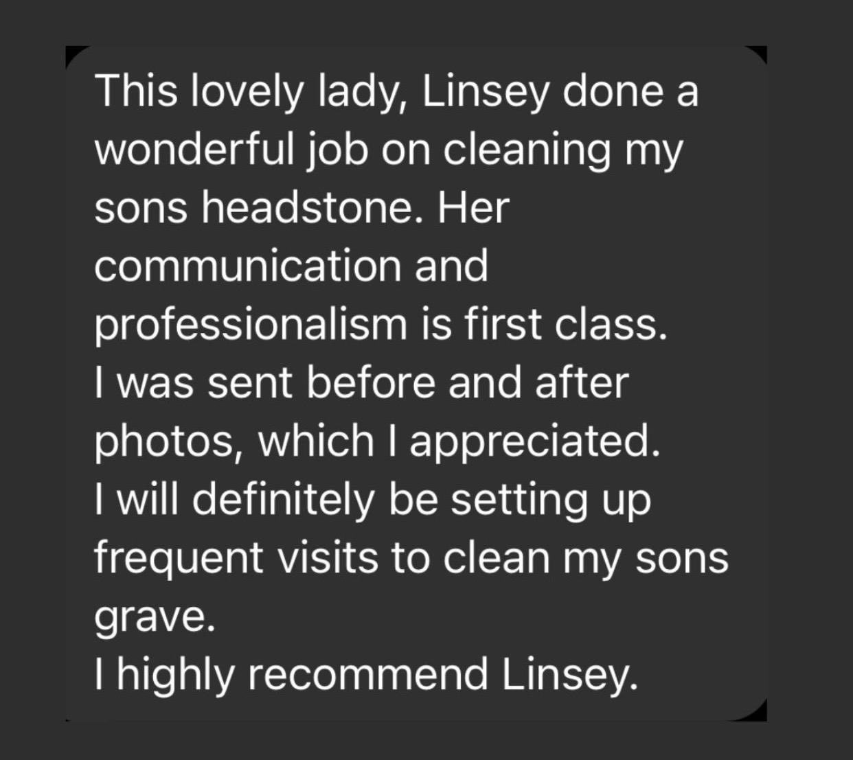 Review from Verified Client