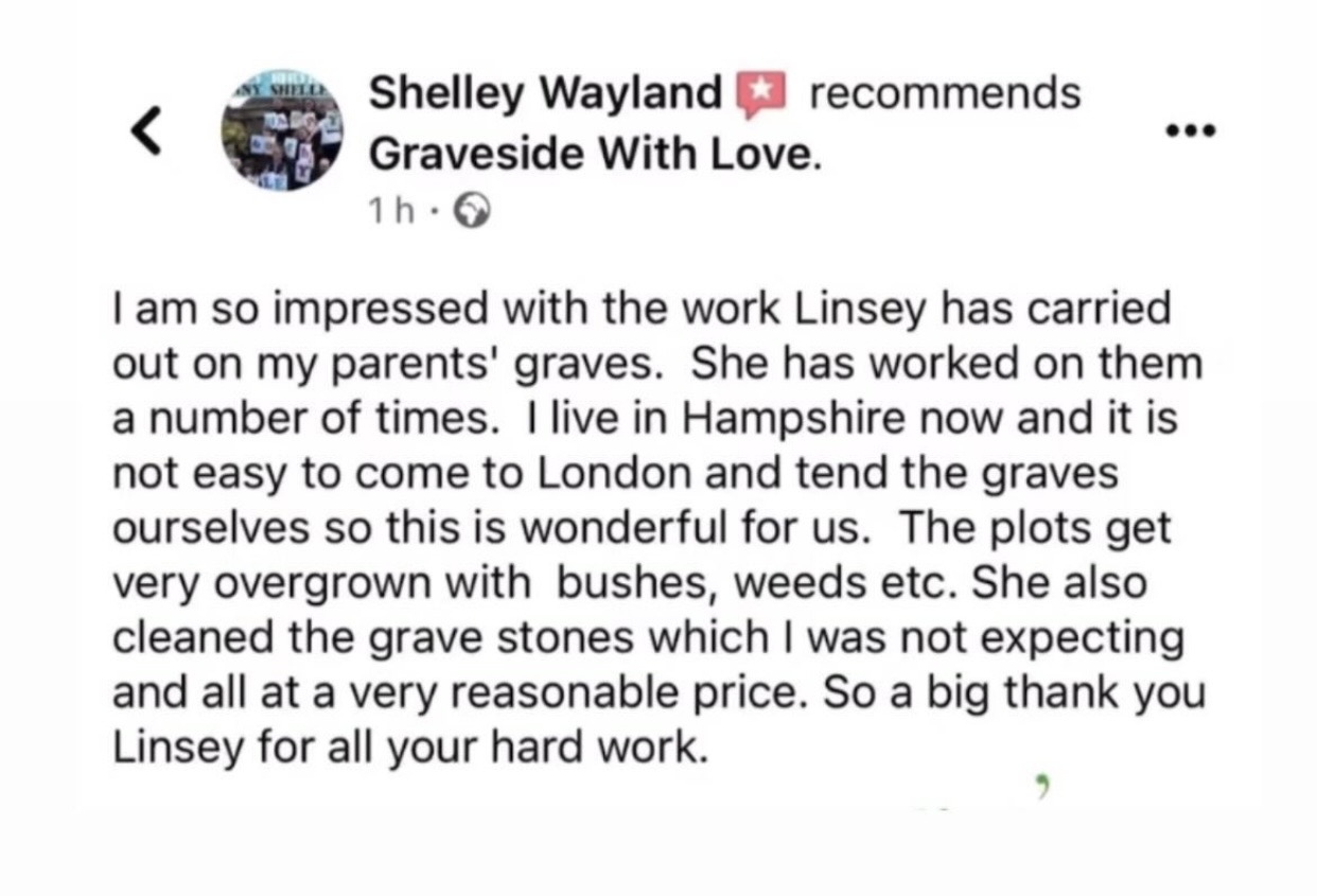 Review from Shelley Wayland