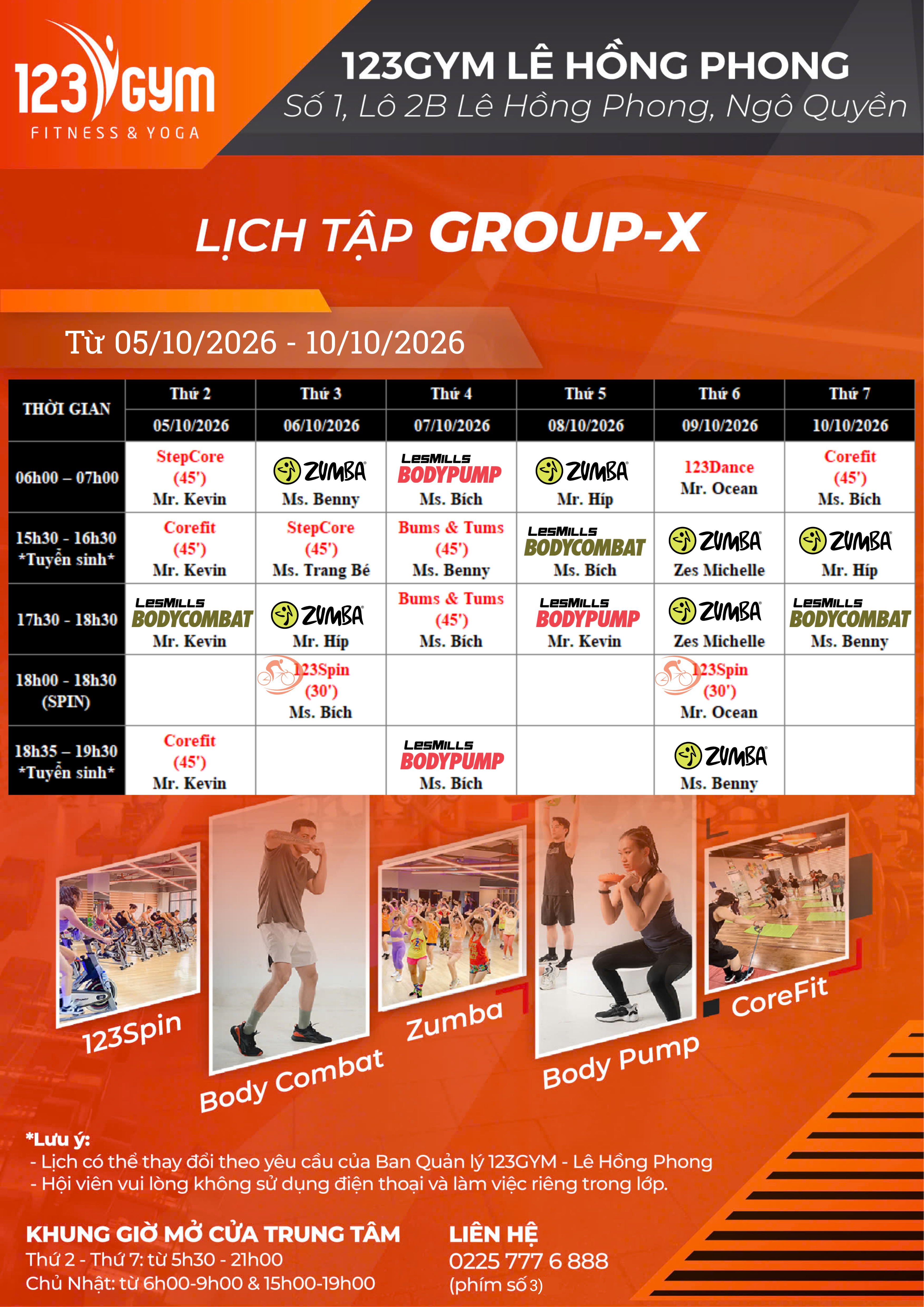 LHP GroupX Tuần 2