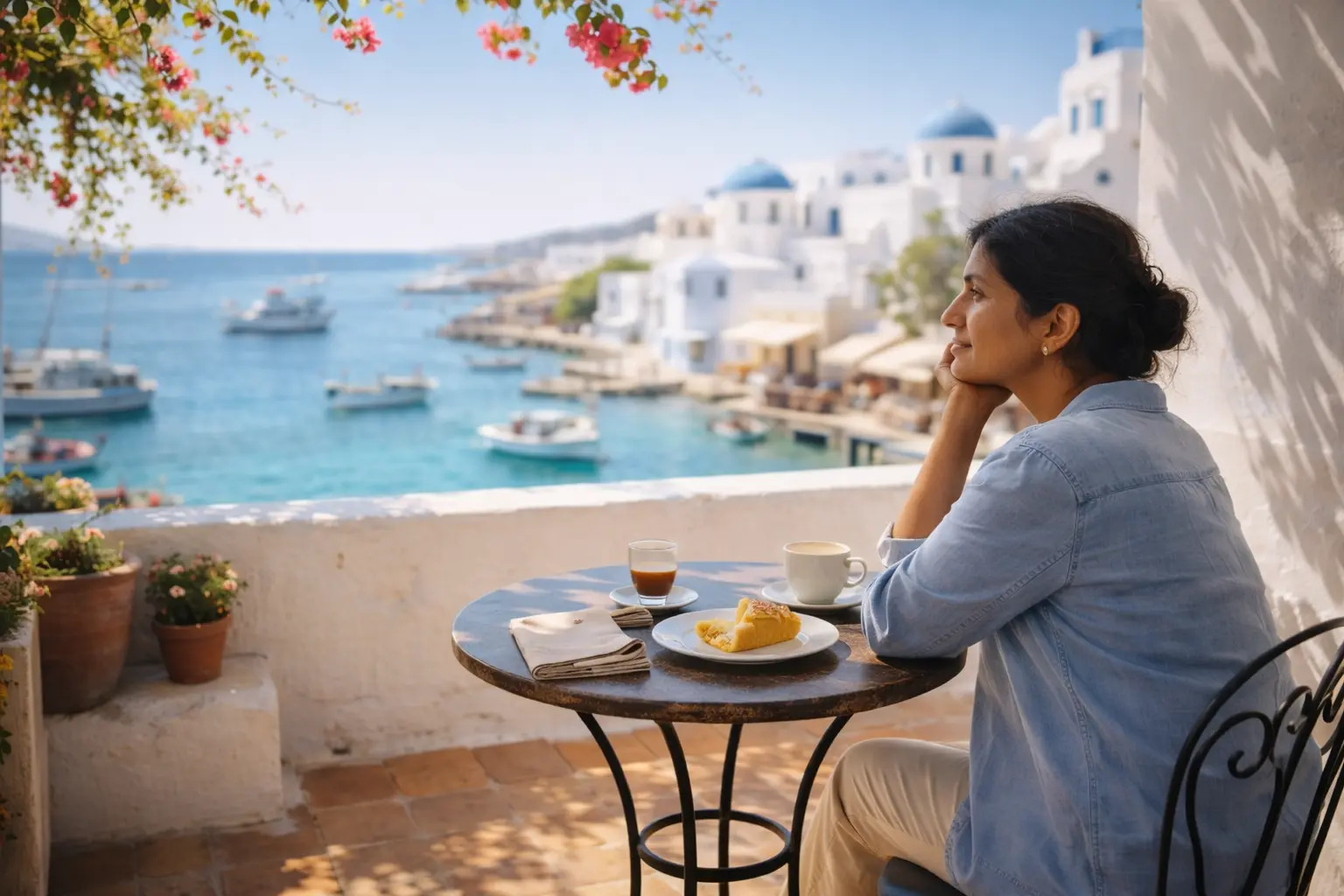 relaxed travel moment with time built in for wandering and long lunches.