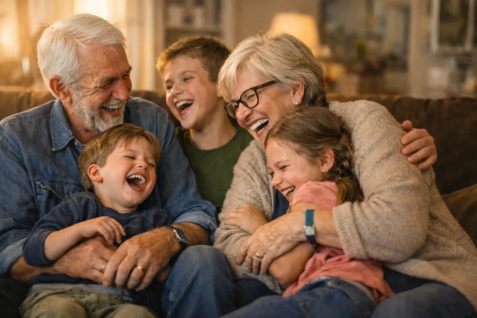 grandparents + grandkids together grandparents + grandkids together