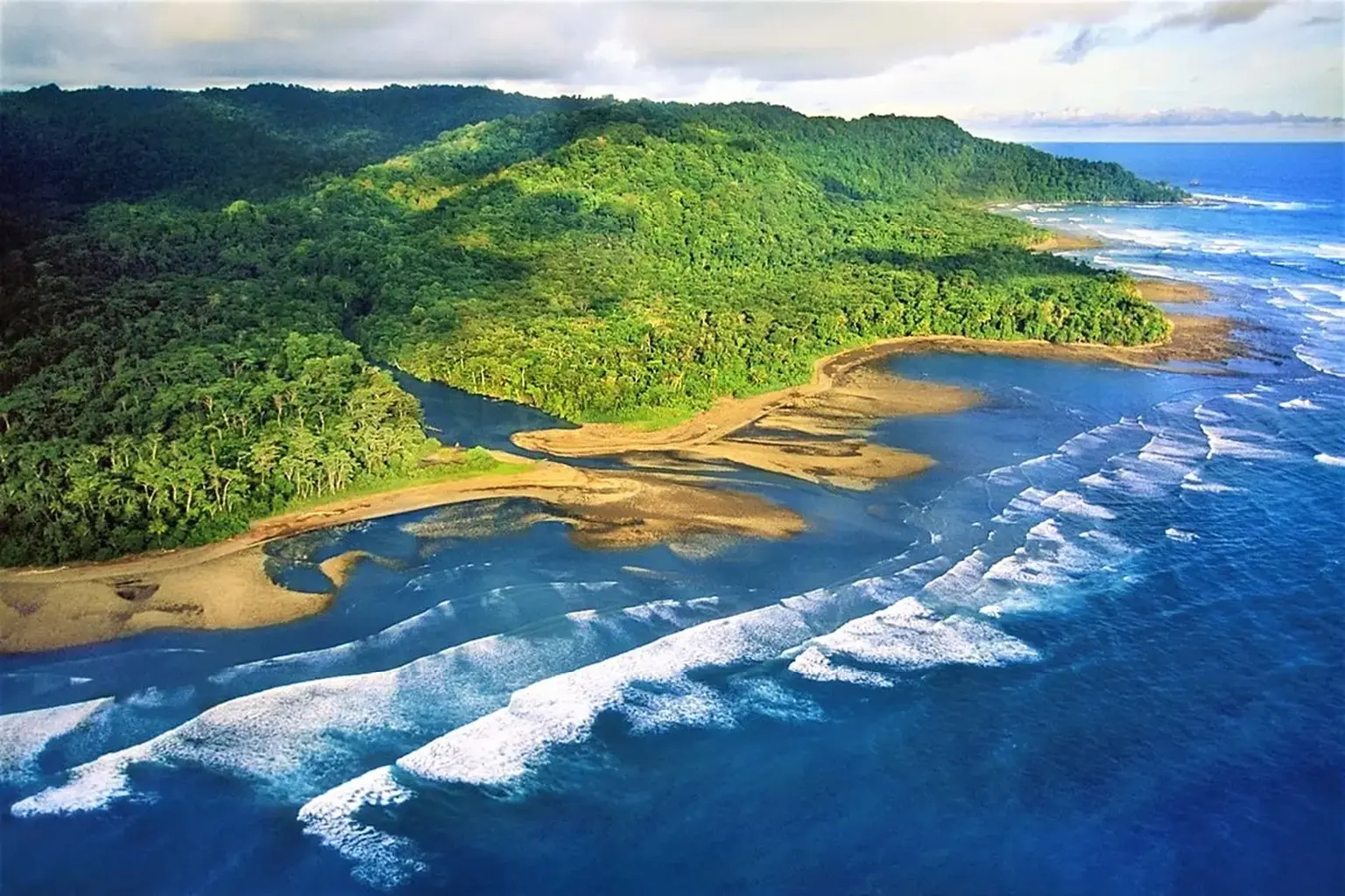 Osa Peninsula rainforest and Corcovado coastline