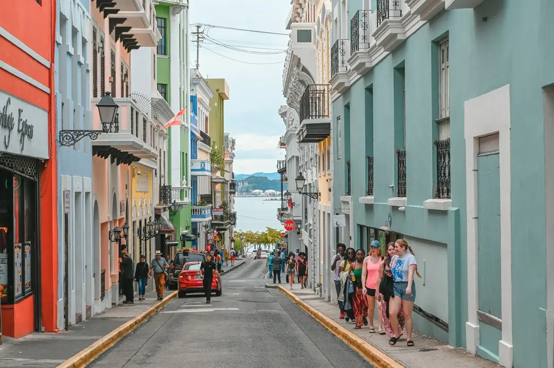 Old San Juan Puerto Rico colorful streets for cultural vacation