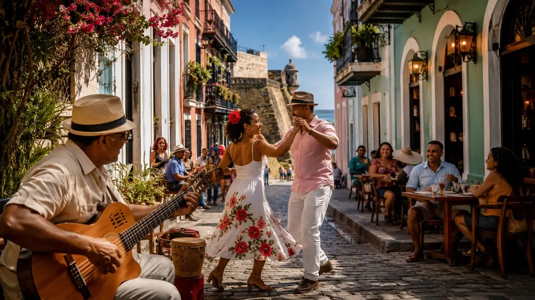 Puerto Rico cultural travel experience in Old San Juan