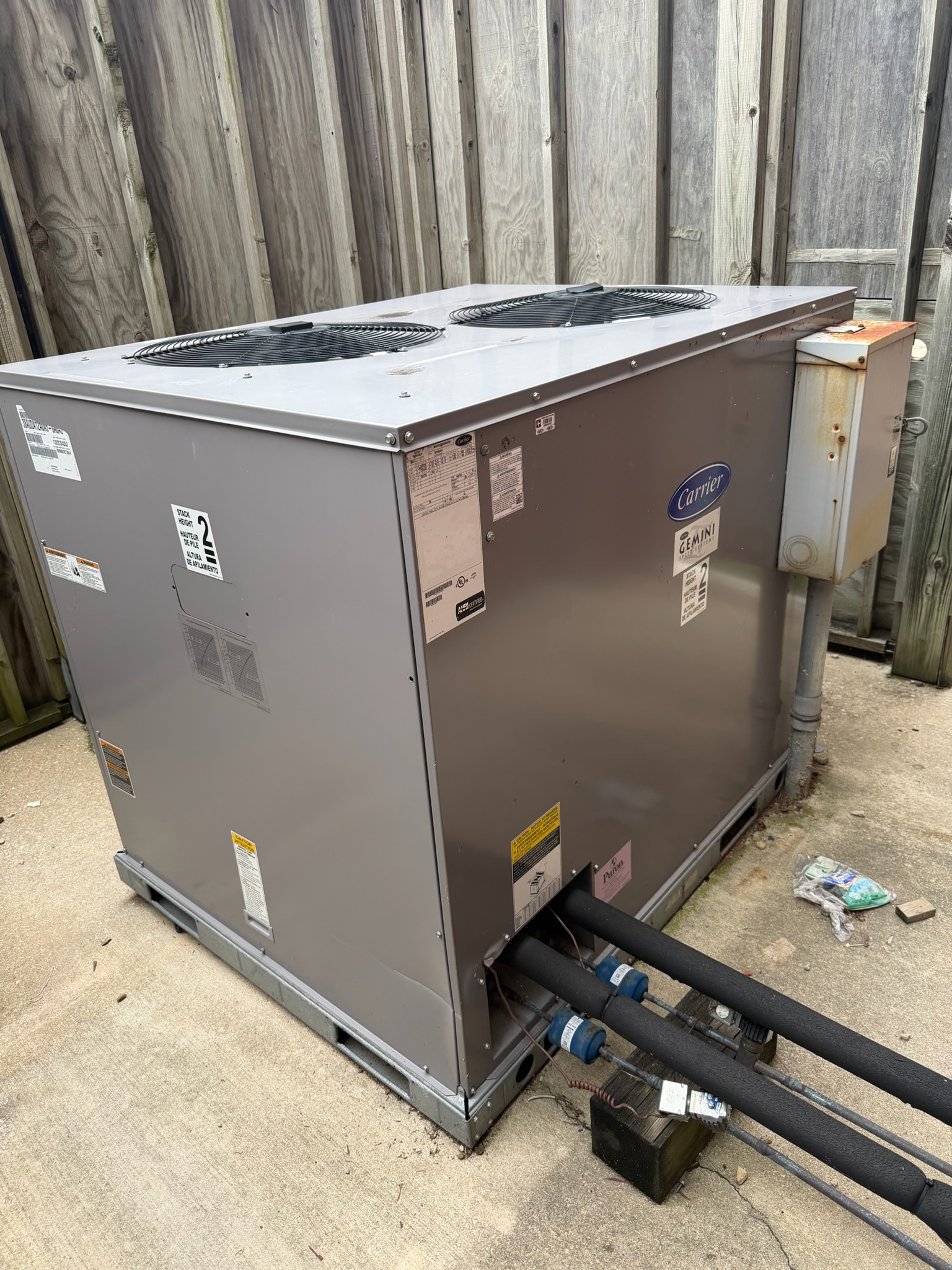 H&K HVAC on the job