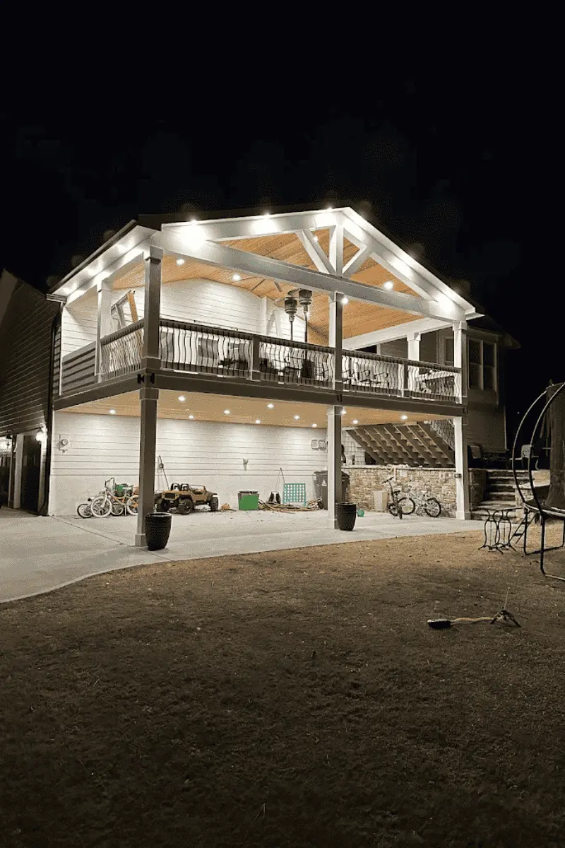 Professional lighting installed by sumner electric in Acworth, GA