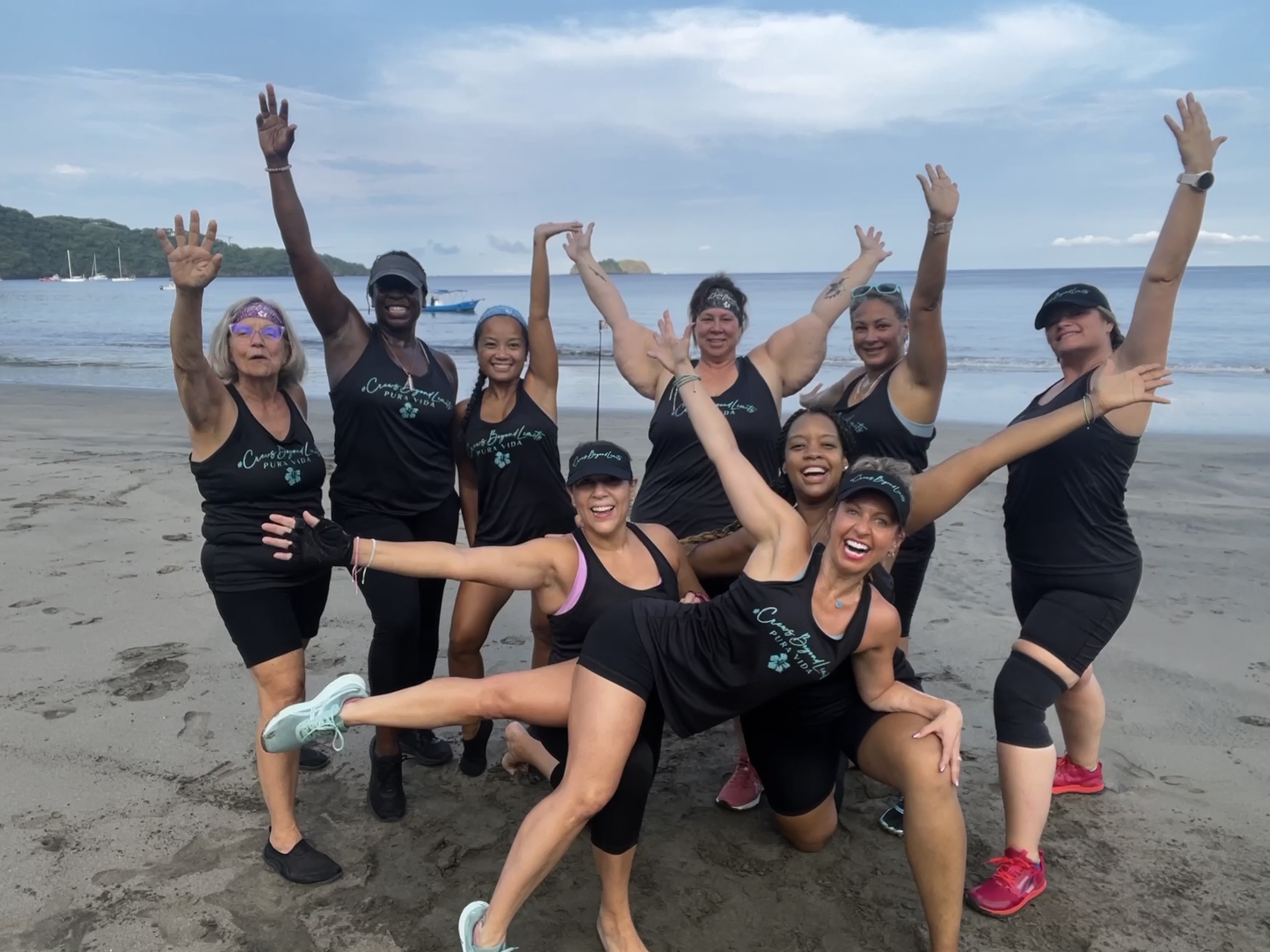 Corporate fitness and leadership retreat experience