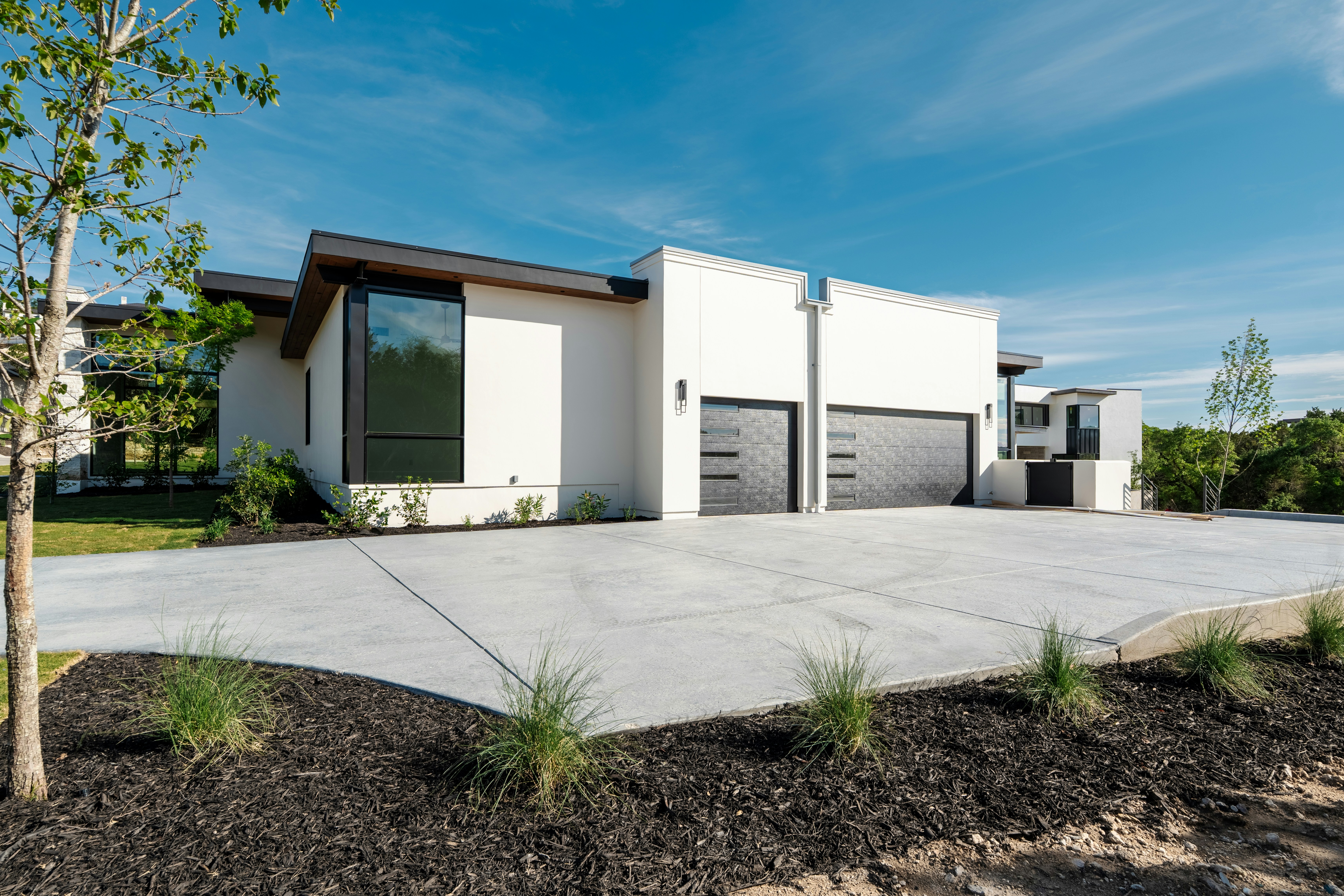 Concrete driveway project