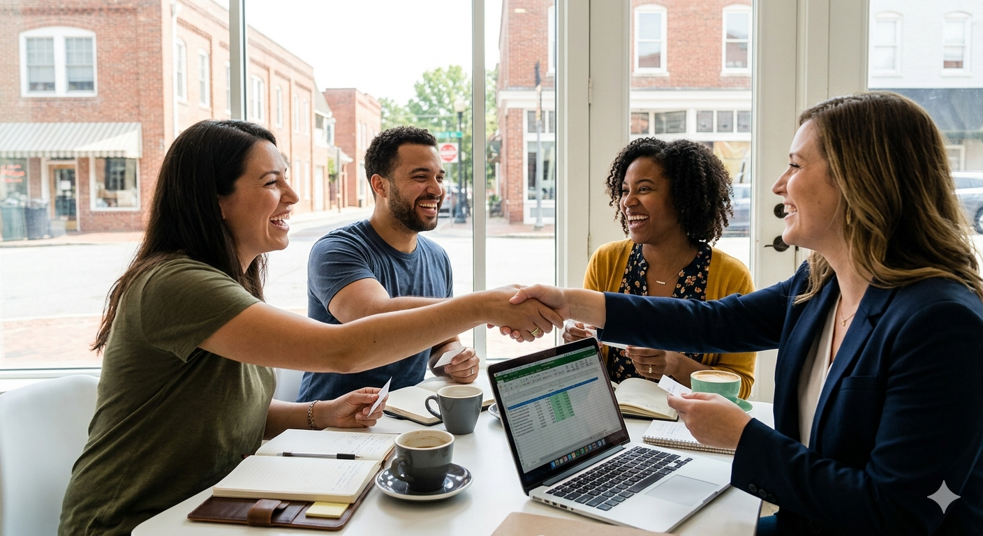 They're actively building partnerships, sharing resources, making referrals to each other, and creating community-driven growth engines.