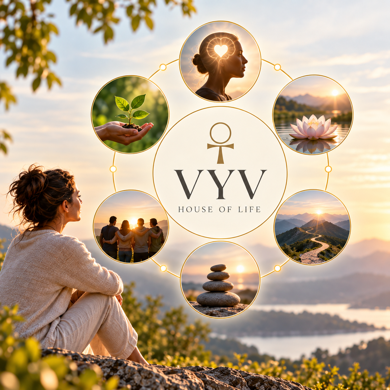 The VYV approach — ritual and sensory wellness elements