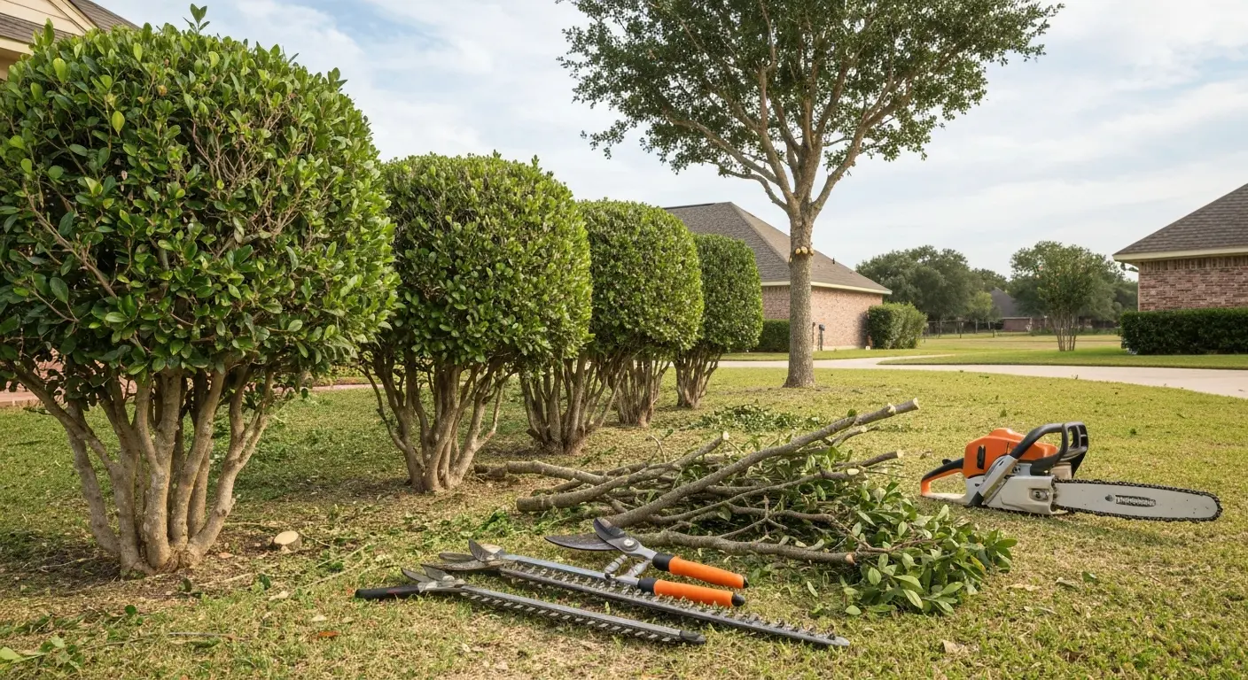 Tree and shrub trimming