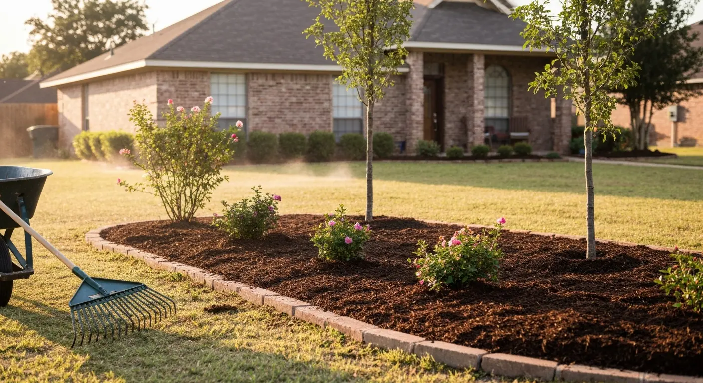 Mulching and landscape restoration
