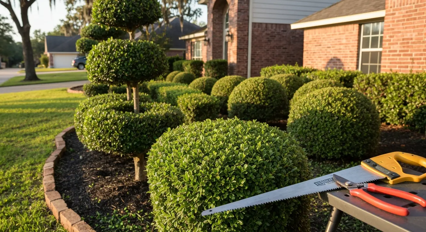 Trimming and pruning work