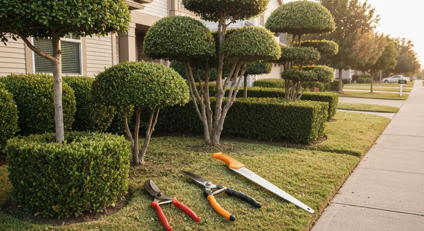 Tree and shrub trimming