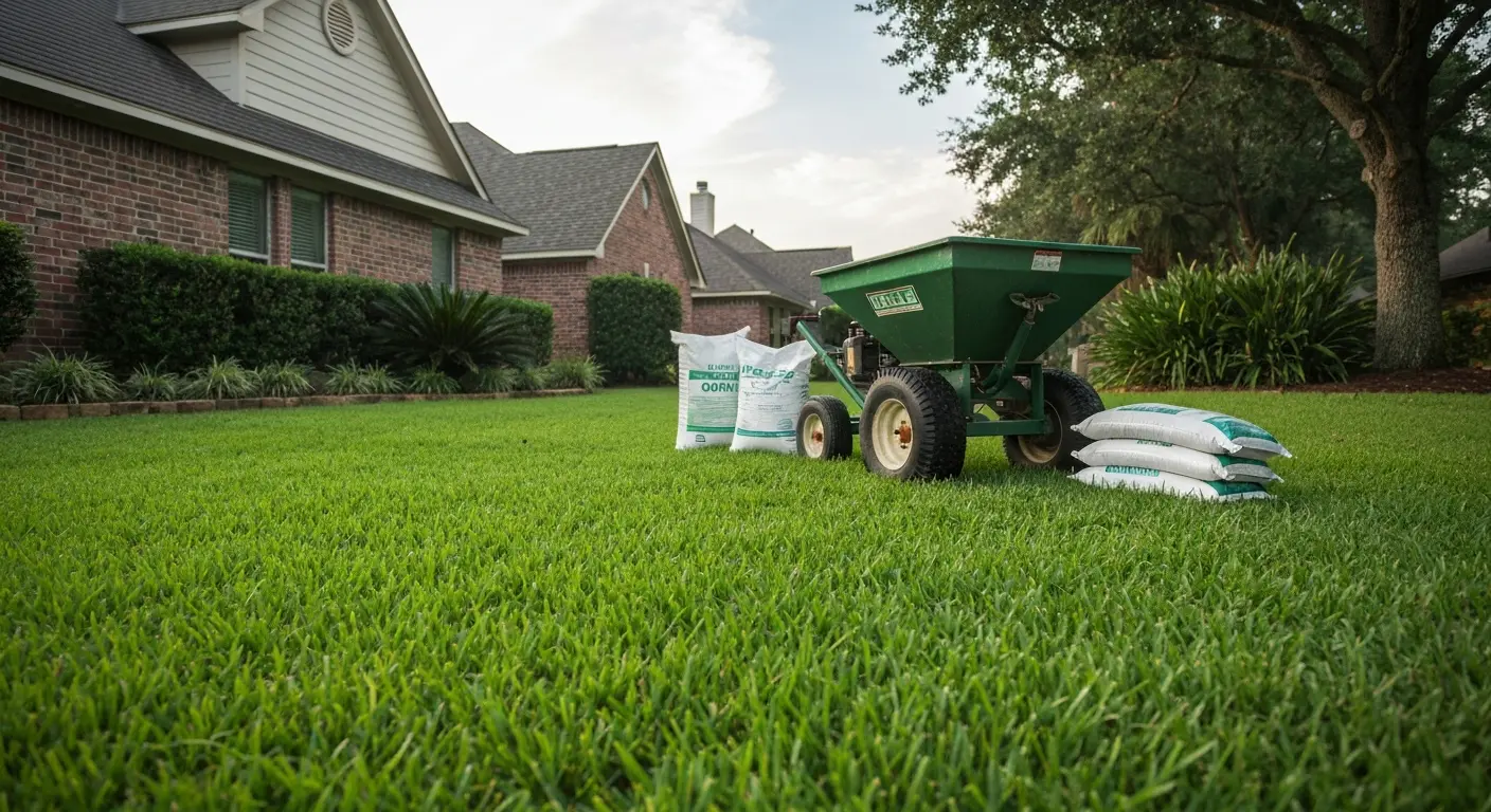 Fertilizer application in Baytown area
