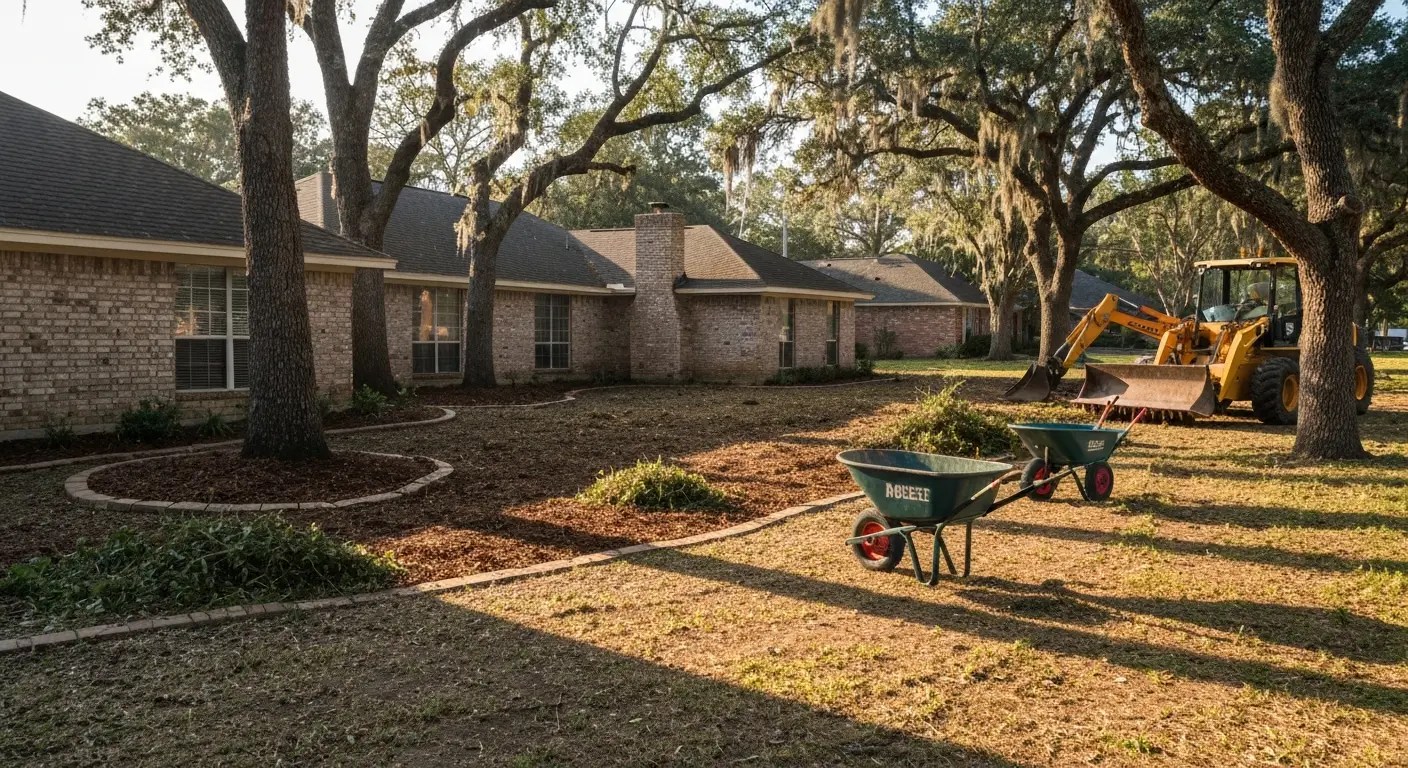 Overgrowth cleanup project