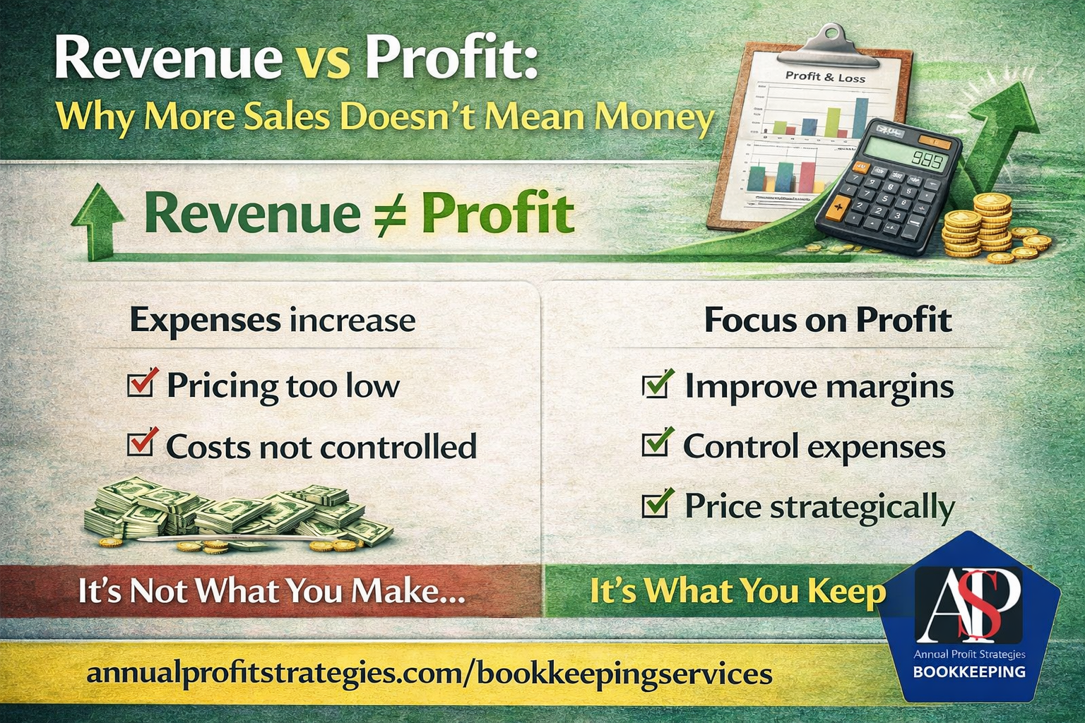 Revenue vs Profit