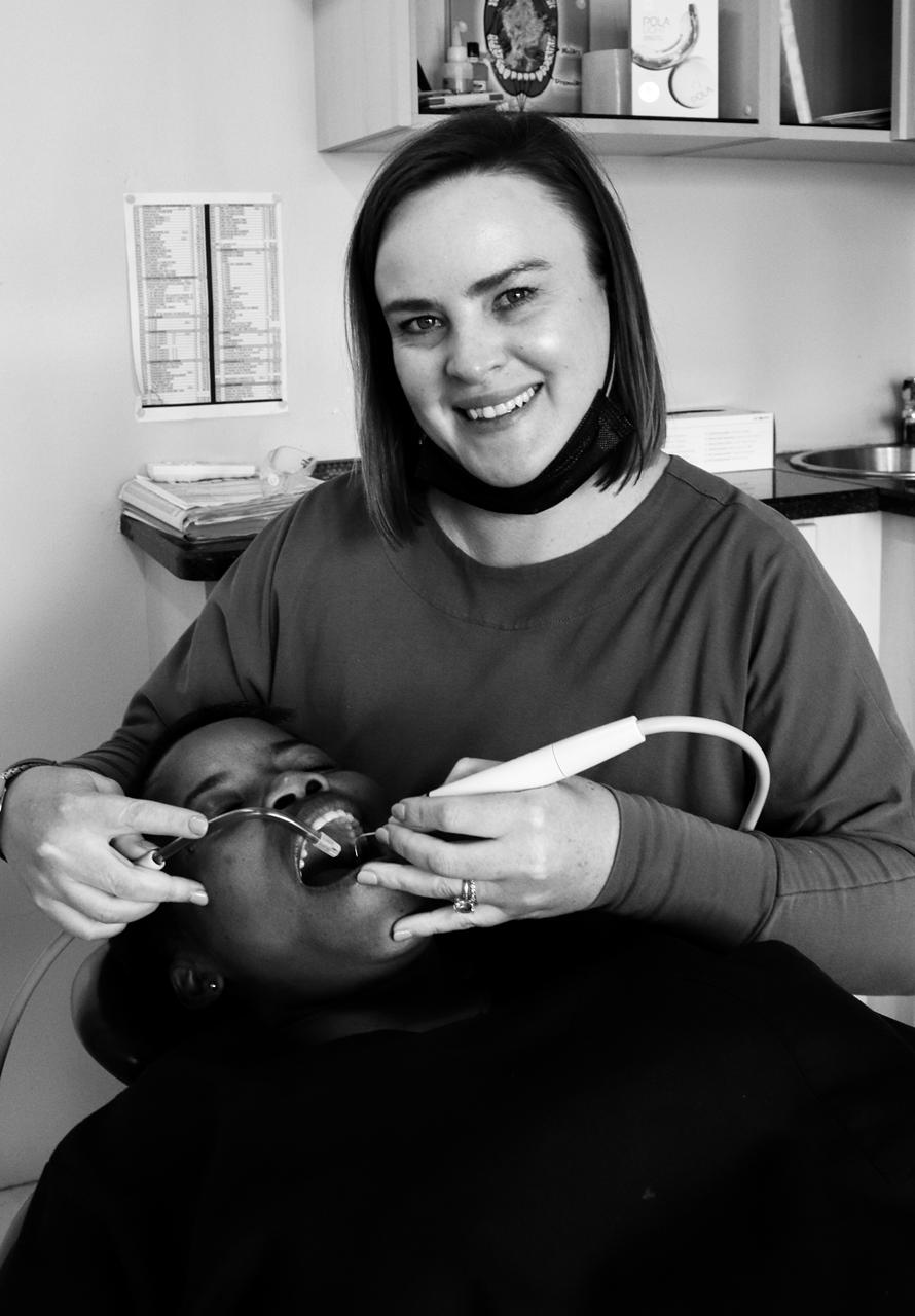 Desire Buys, oral hygienist at Dr PM Botha Inc in Witbank